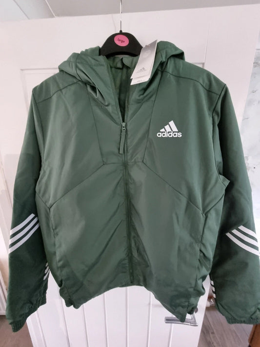 Green Adidas Coat