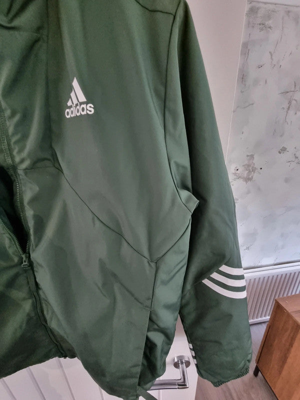 Green Adidas Coat