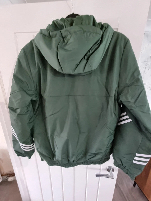 Green Adidas Coat