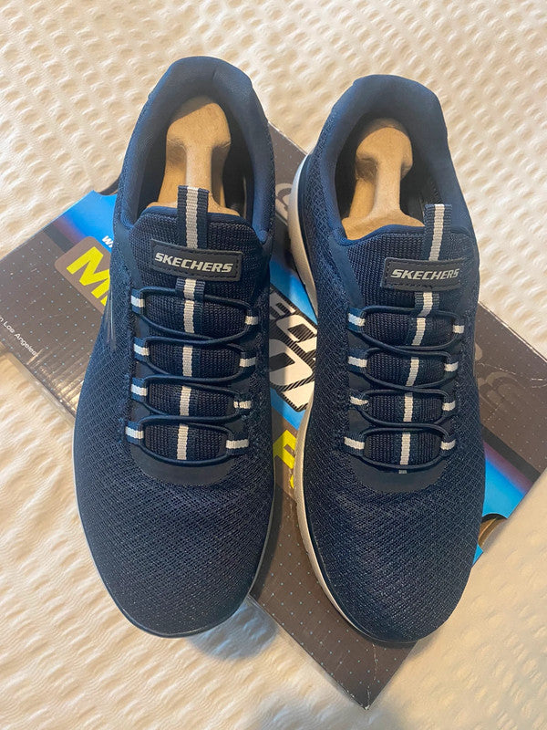 Navy Sketcher Summit Trainers