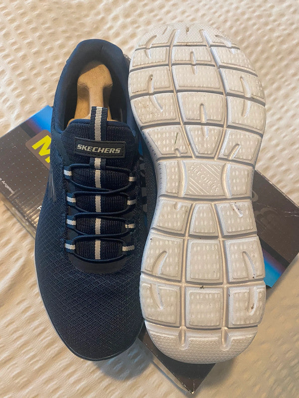 Navy Sketcher Summit Trainers